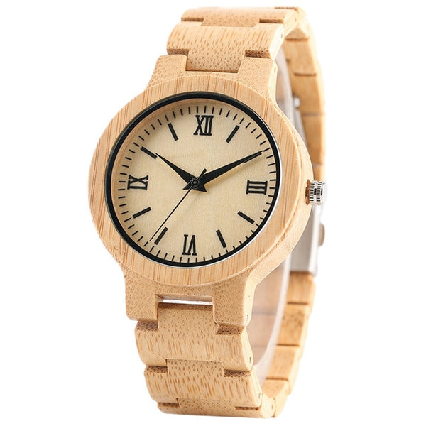 YISUYA Minimalist Full Wood  Watches - lazoneshop