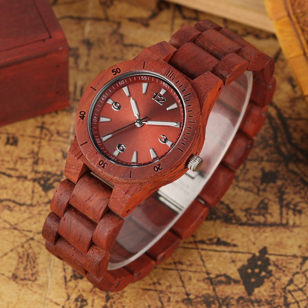 YISUYA Minimalist Full Wood  Watches - lazoneshop
