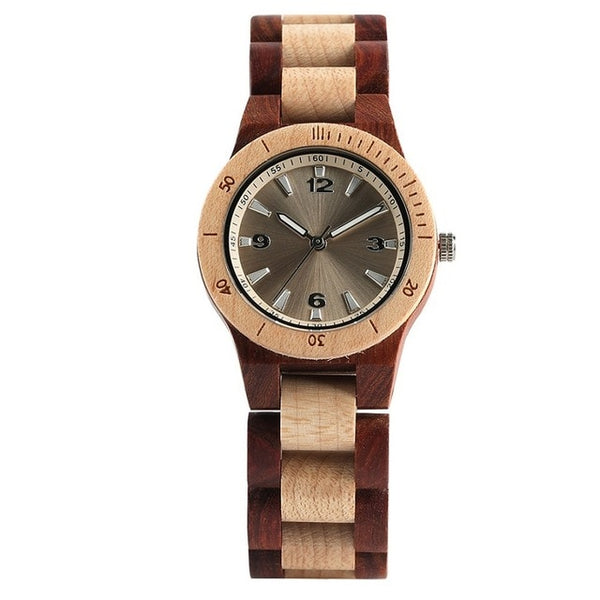 YISUYA Minimalist Full Wood  Watches - lazoneshop